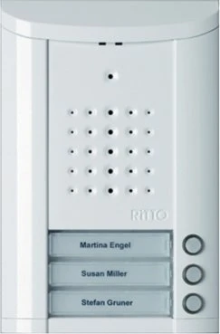 Ritto Entravox Audio Türstation 3 Teilnehmer, weiß