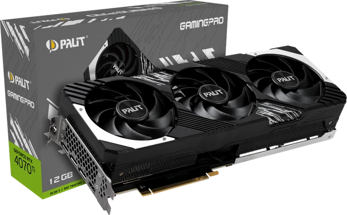 Palit GeForce RTX 4070 Ti GamingPro, 12GB GDDR6X, HDMI, 3x DP