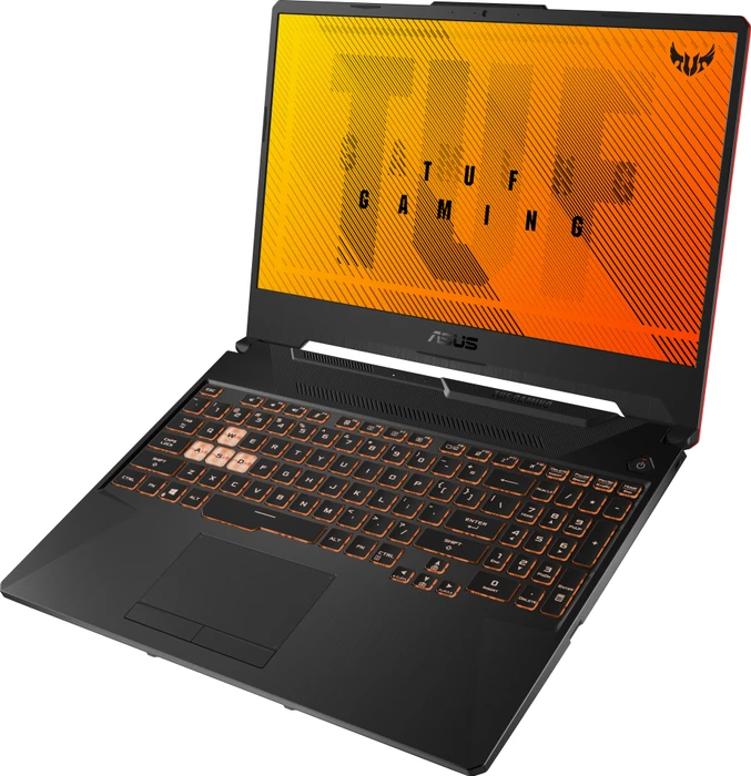 ASUS TUF Gaming A15 FA506II-HN188, Bonfire Black, Ryzen 5 4600H, 8GB RAM, 512GB SSD, GeForce GTX 1650 Ti, DE