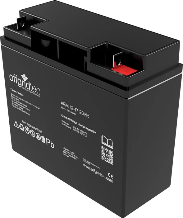 Offgridtec AGM 17Ah 20HR 12V