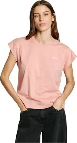 Pepe Jeans Blooma T-Shirt kurzarm washed pink (Damen)