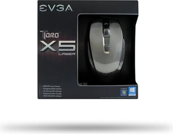 EVGA TorQ X5 Laser, USB