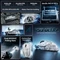 Attack Shark RS3 ULTRA Carbon Fiber 8KHz Wireless, Forged Silver, USB/Bluetooth Vorschaubild