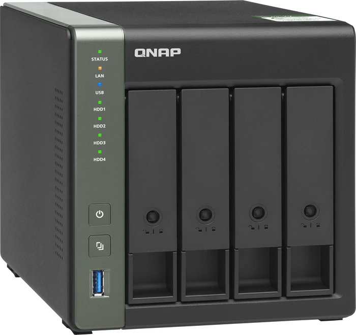 QNAP Turbo Station TS-431KX-2G, 2GB RAM, 1x SFP+ 10Gb/s, 2x RJ-45 1000Base-T