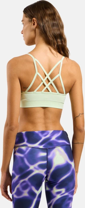 Odlo Seamless Soft Reversible Sport-BH ambrosia/grey melange (Damen)