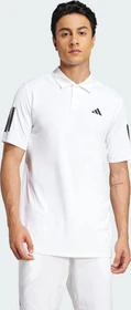 adidas Club 3-Streifen Tennis Poloshirt kurzarm weiß (Herren)