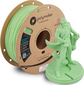 Polymaker PLA, Light Green, Spule, 1.75mm, 1.00kg