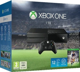 Microsoft Xbox One - 1TB Fifa 16 Bundle schwarz
