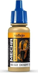 Vallejo Mecha Color 522 desert dust wash, 17ml