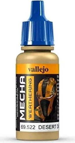 Vallejo Mecha Color 522 desert dust wash, 17ml