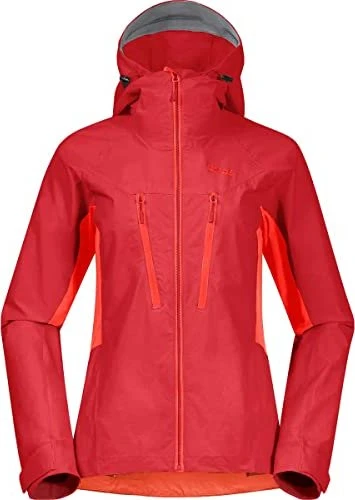 Bergans Cecilie Mountain Softshell Funktionsjacke red leaf/energy red (Damen)