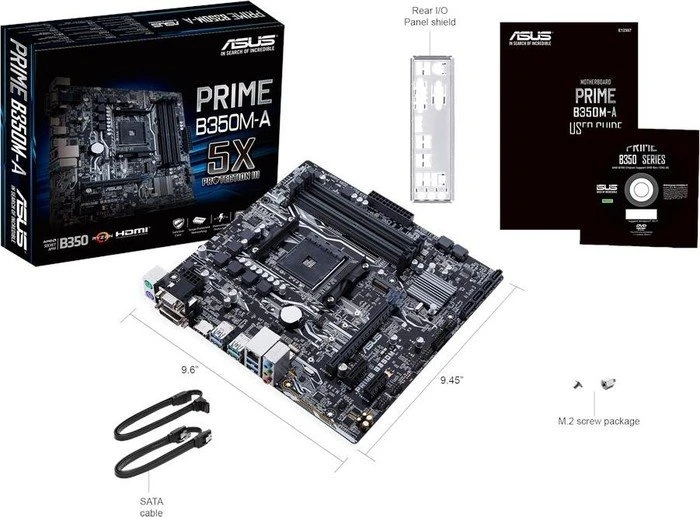 ASUS Prime B350M-A (AMD AM4)