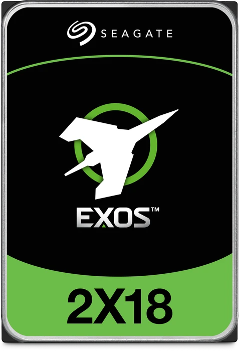 Seagate Exos X 2X18 18TB, SED, 24/7, 512e/4Kn / 3.5" / SAS 12Gb/s