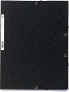 Exacompta Sammelmappe Colorspan 400g/m² mit Gummizug, A4, schwarz