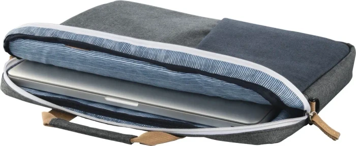 Hama Florenz Notebook Tasche 15.6" dunkelgrau/marineblau