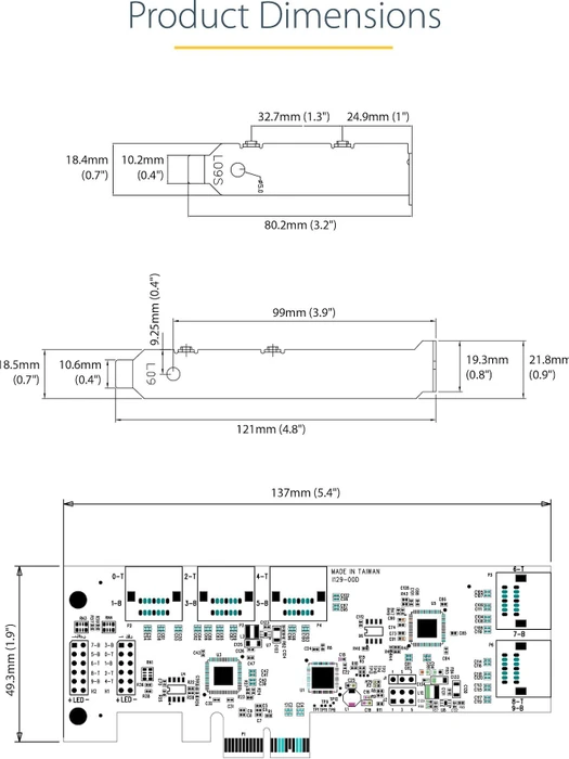 StarTech 4x SATA, PCIe 2.0 x2