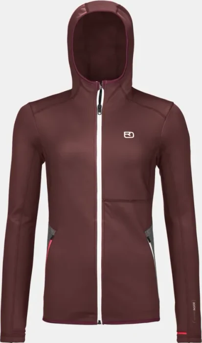 Ortovox Fleece Hoody Funktionsjacke winetasting (Damen)