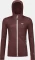 Ortovox Fleece Hoody Funktionsjacke winetasting (Damen) Vorschaubild