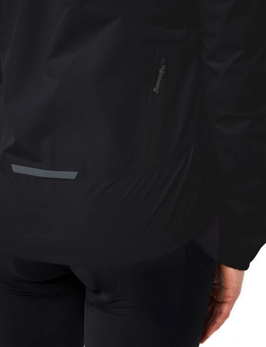 Vaude Kuro Rain II Fahrradjacke schwarz (Damen)