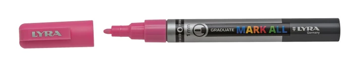 Lyra Graduate Mark All Permanentmarker 1mm pink