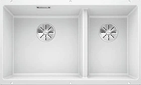Blanco Subline 430/270-U InFino Unterbau Becken links weiß