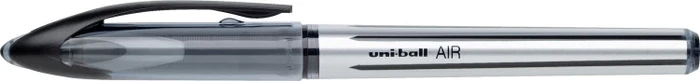 Uni-Ball AIR Medium UBA-188-L Tintenroller (Mine) schwarz/silber, 12er-Pack