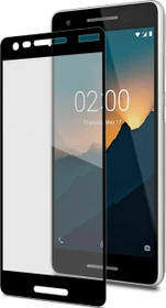 Celly Full Glass für Nokia 2.1 schwarz (FULLGLASS813BK)
