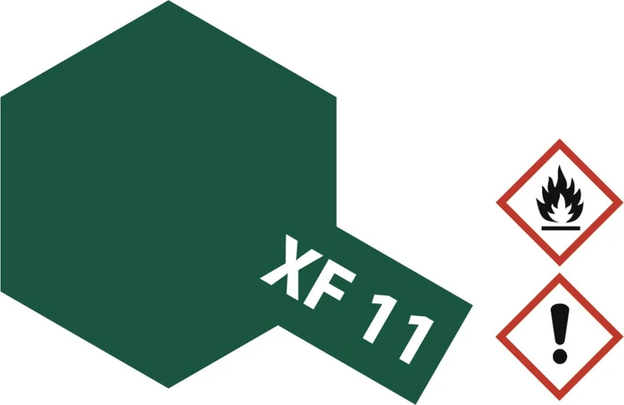 Tamiya Acrylic Paint XF-11 jap. navy green, 23ml