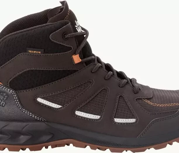 Jack Wolfskin Woodland 2 Texapore Mid espresso/dark red (Herren)
