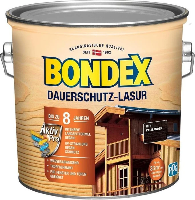 Bondex Dauerschutz-Lasur rio palisander, 2.5l