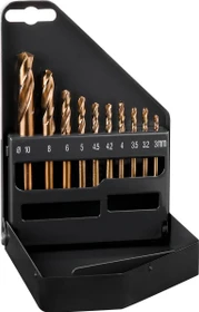 Alpen HSS PZ-Cobalt Grip KM10 Metallspiralbohrer-Sortiment inkl. Werkzeugbox, 10-tlg.