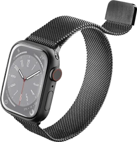 Cellularline Steel Band für Apple Watch 42mm/44mm/45mm/49mm schwarz