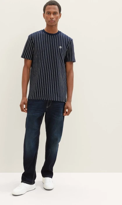 Tom Tailor Trad Relaxed Jeans Jeans used dark stone blue denim (Herren)
