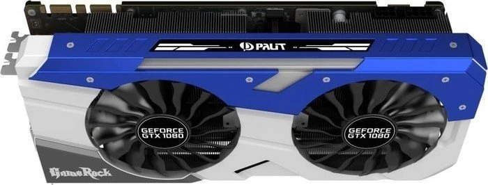 Palit GeForce GTX 1080 GameRock Premium, 8GB GDDR5X, DVI, HDMI, 3x DP