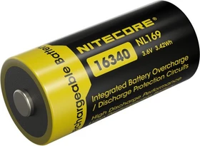 Nitecore NL166 Li-Ion 16340 650mAh