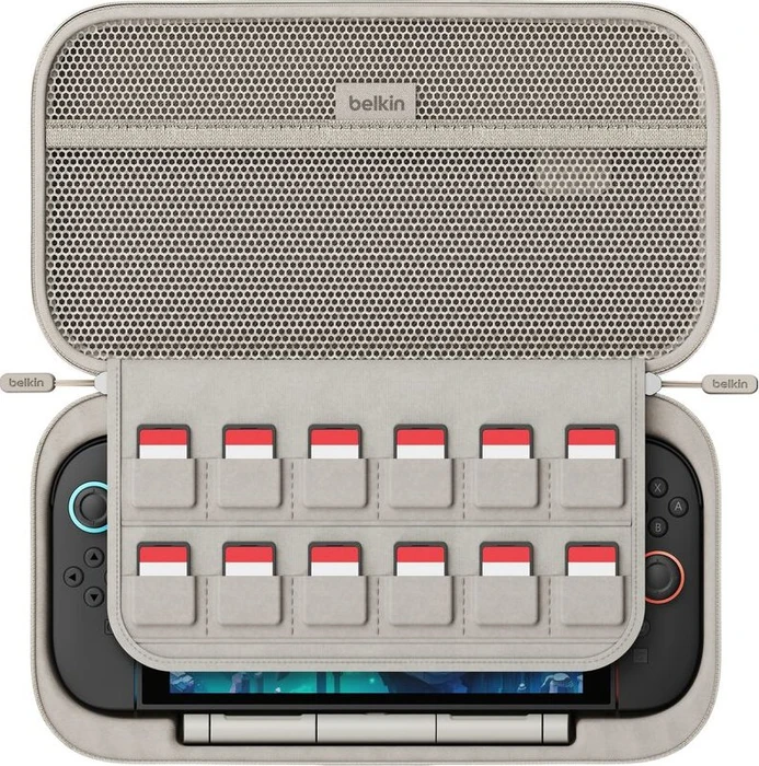 Belkin Charging Case Pro Tasche sand (Switch 2)