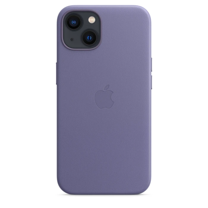 Apple Leder Case mit MagSafe für iPhone 13 Wisteria