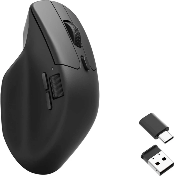 Keychron M6 Wireless Mouse schwarz, 1K PixArt 3395, USB/Bluetooth