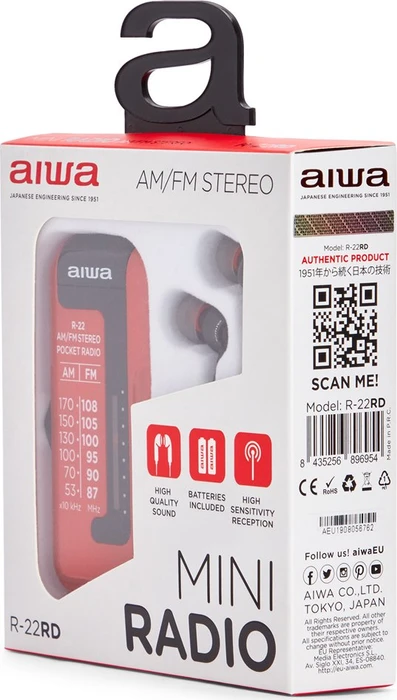 Aiwa R-22 rot