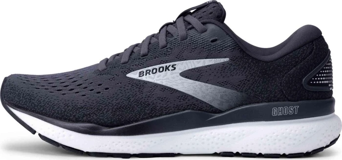 Brooks Ghost 16 schwarz/grau/weiß (Herren)