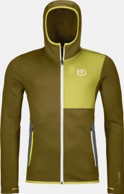 Ortovox Fleece Hoody Funktionsjacke green moss (Herren)
