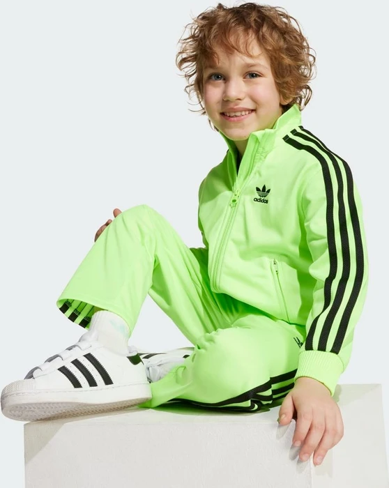adidas Adicolor Firebird Trainingsanzug signal green (Junior)