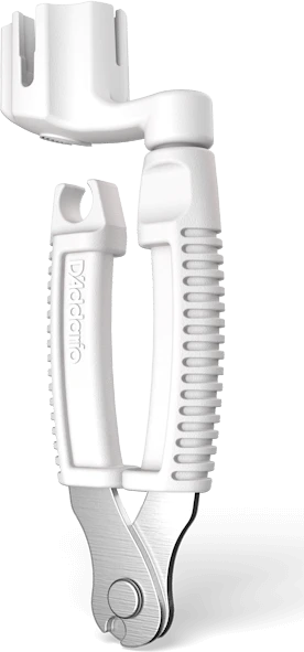 D'Addario Pro-Winder White