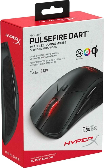 HP HyperX Pulsefire Dart Wireless Gaming Mouse, USB