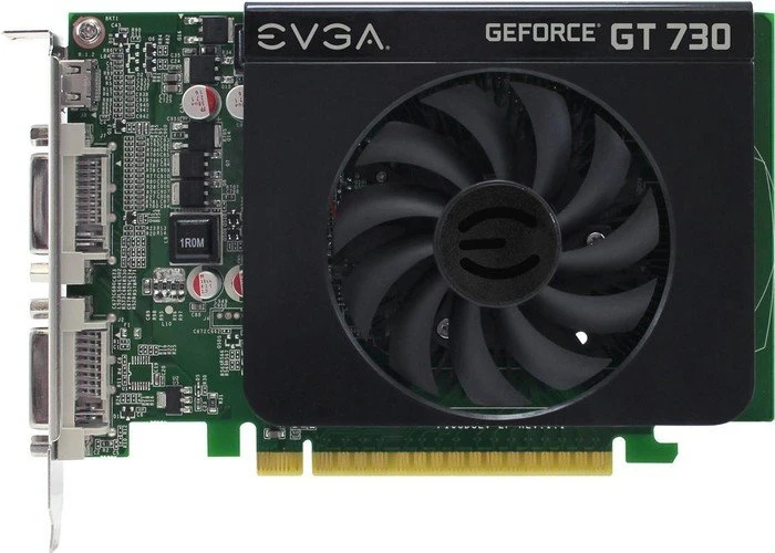 EVGA GeForce GT 730, 4GB DDR3, 2x DVI, Mini HDMI
