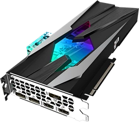 GIGABYTE GeForce RTX 3080 Gaming OC Waterforce WB 10G (Rev. 2.0) (LHR), 10GB GDDR6X, 2x HDMI, 3x DP