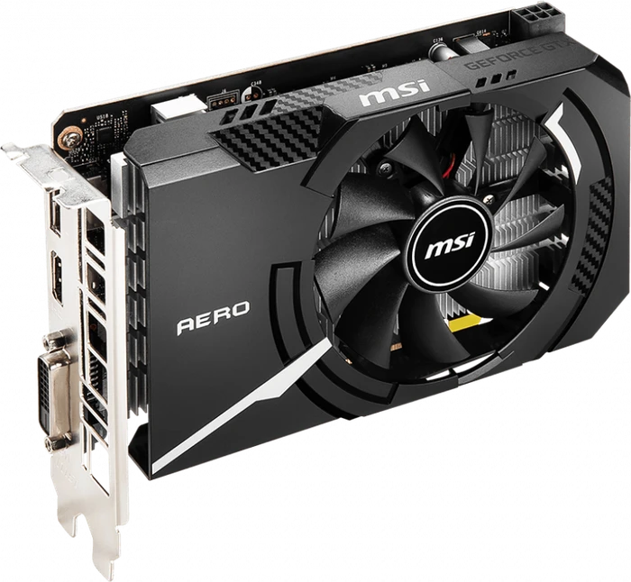 MSI GeForce GTX 1650 D6 Aero ITX V1, 4GB GDDR6, DVI, HDMI, DP