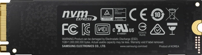Samsung SSD 970 PRO 512GB, 512B, M.2 2280 / M-Key / PCIe 3.0 x4
