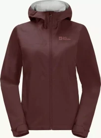 Jack Wolfskin Elsberg 2.5L Funktionsjacke dark maroon (Damen)