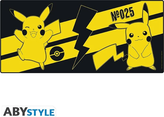 ABYstyle Pokemon Gaming Mousepad XXL, 900x400mm, Pikachu (ABYACC411)